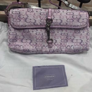 NWOT Coach Evening Bag